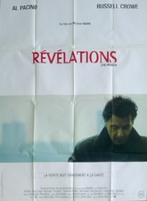 Listing image for THE INSIDER - PACINO / CROWE / MANN / CIGARETTE - ORIGINAL FRENCH MOVIE POSTER