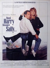 Listing image for WHEN HARRY MET SALLY - REINER / CRYSTAL / RYAN / FISHER - ORIGINAL MOVIE POSTER