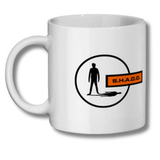 Listing image for Retro UFO Mug 1970s Sci-Fi TV Series SHADO Alien Defence Fan Gift Dad Grandad
