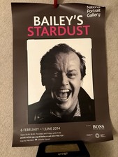Listing image for David Bailey Stardust 2014 London Exhibition Poster Jack Nicholson