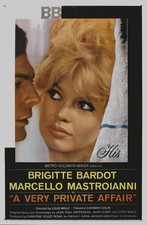 Listing image for A Very Private Affair 1962 0 Movie Poster Art Print Luxury Gaming Frame Action G