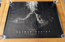 Listing image for Batman Begins (2005) Original Cinema Poster DC Christian Bale